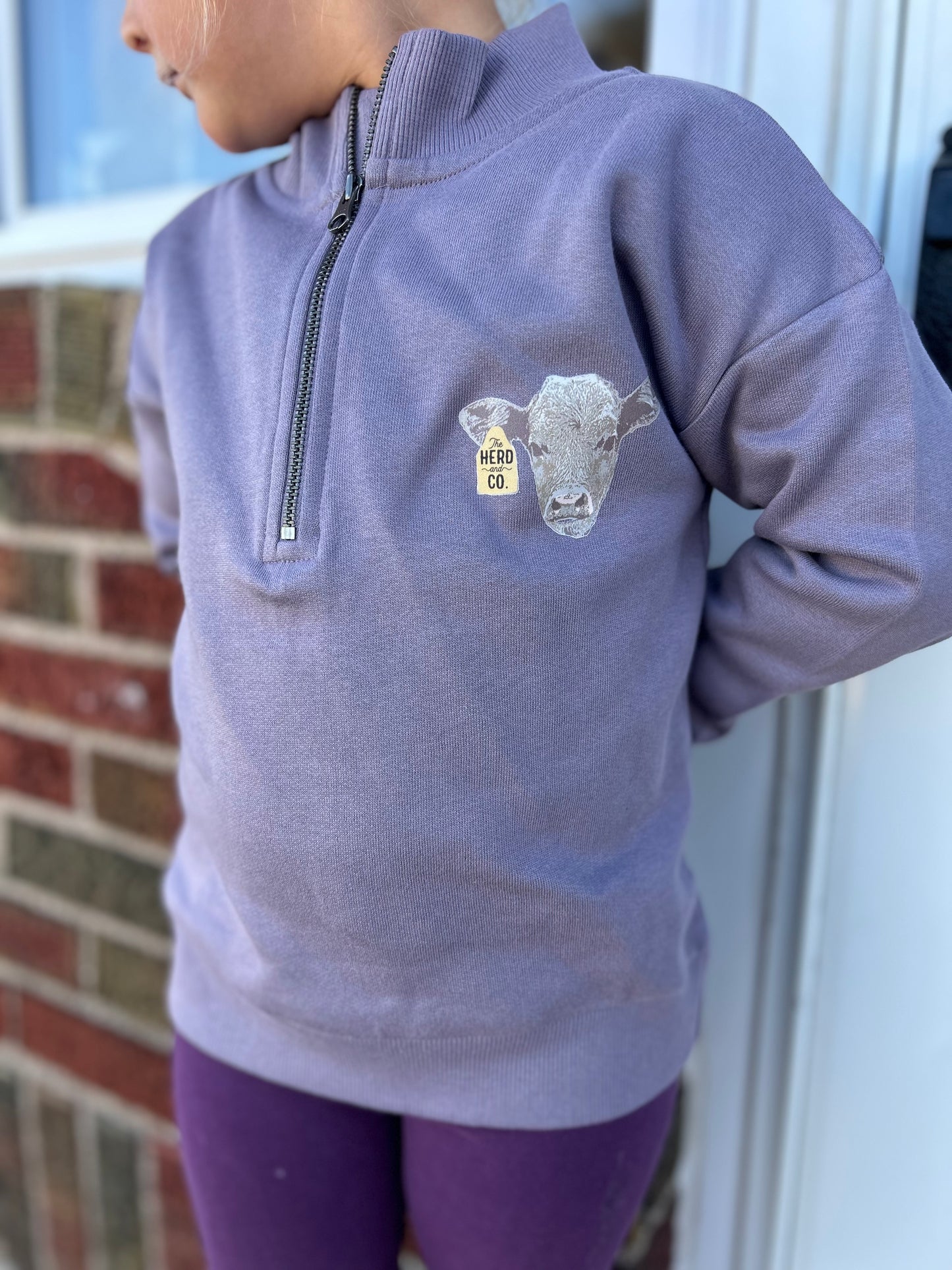 Tiny Herdsman Brand 1/4 Zip