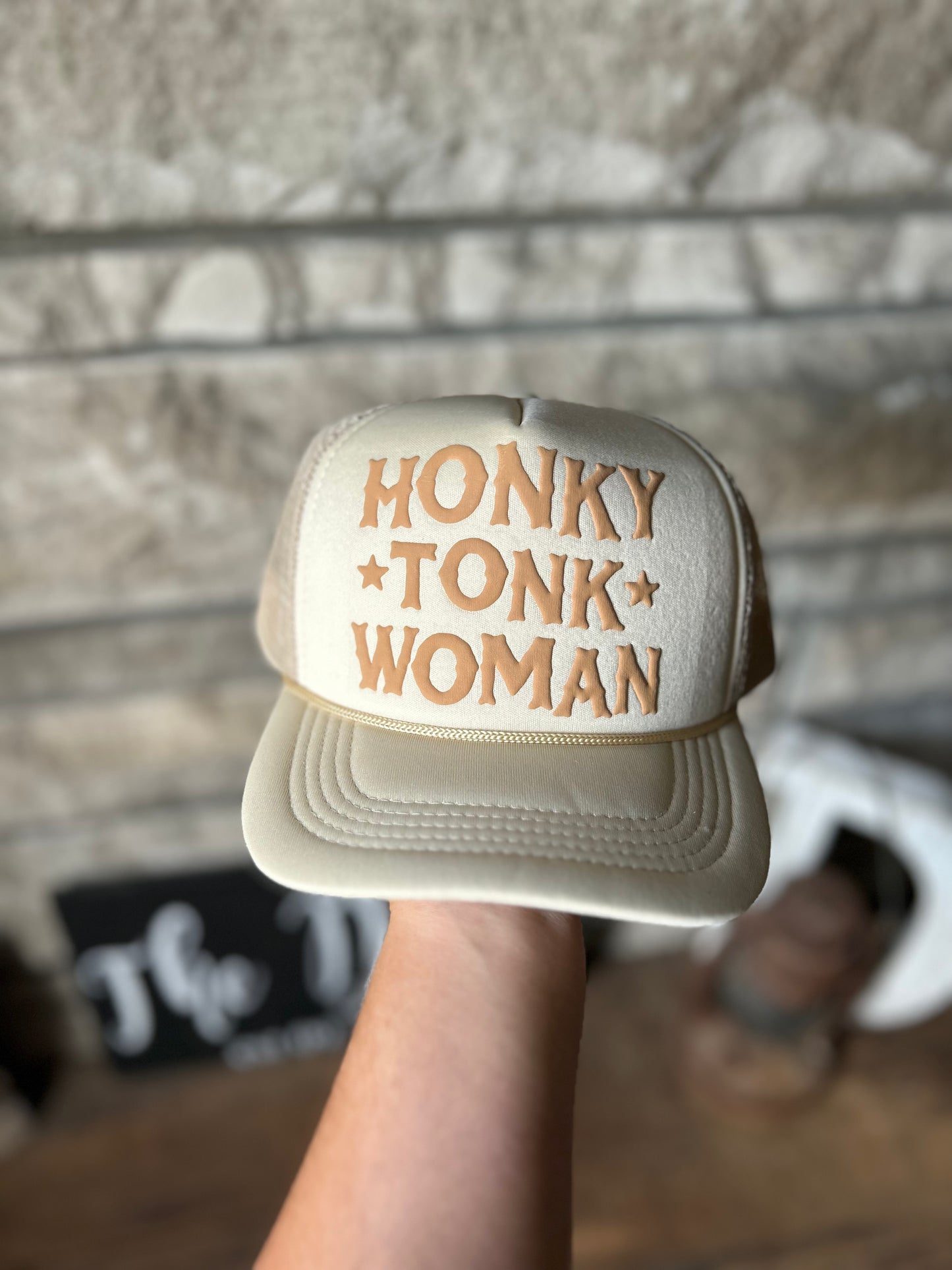 Honkey Tonk Woman Trucker Hat