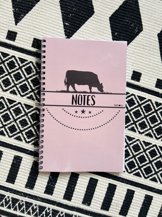 Cow Notebook - Terracotta